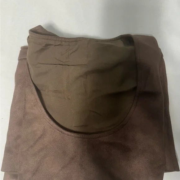 Cider Chocolate Brown Mini Dress - Picture 6 of 6